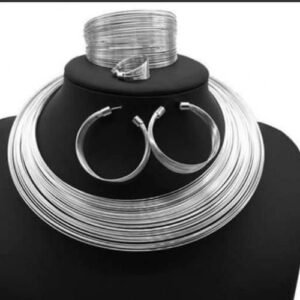 Silver Ladies Jewelry Sets