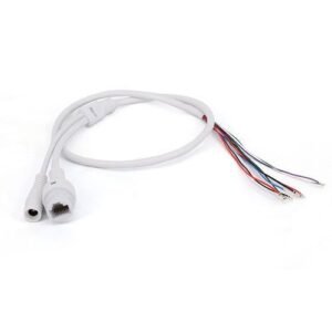 DC CCTV IP RJ45 Cable 5.5x2.1mm For Network Power Female +