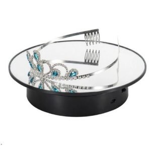 360? Rotating Electric/battery Mirror Display Turntable