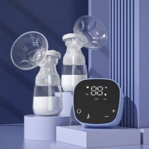 Electric Breast Milk Extractor Portable Double Creative Electric Breast Pump Brest Wide Mouth Mute