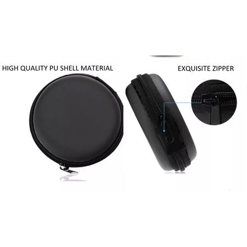 Earphones/buds, Jewellery Black Storage Case Bag