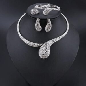 Brazilian Women Set Of Brazilian Silver In  Jewelries