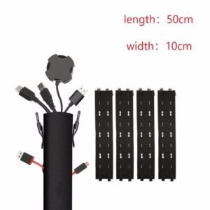 50cm Cable Wrap Flexible Sleeve Cable Organizer Neoprene
