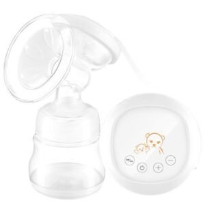 Rechargeable Electric Breast Pump Feeding Milk Baby Bottles Breast Pump Portable  Suction BAP Free