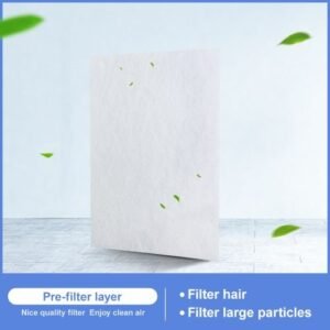 99.6% Filter Efficient Diy Filter Cotton Cleaner Set White