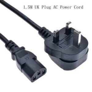 N European Euro UK Power Cable AU US American EU British