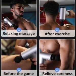 Electric Handheld Massager Gun Neck Vertebra Back Muscle