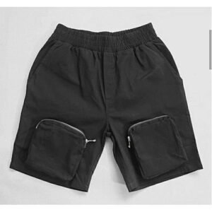 Jones Wears Black Utility Combat Short