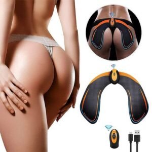 Abdominal Muscle Stimulator  ABS Trainer USB Rechargeable Electrostimulator For Home Workout Hip Training Toner Massager