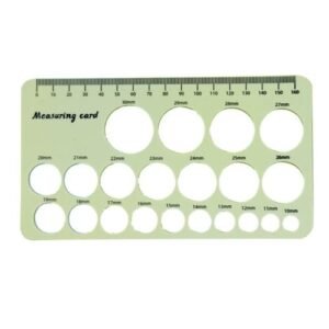 Silicone Ruler Breast Pump Flange Sizing Tool Breast Pump
