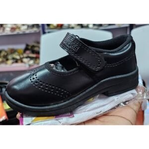 Quality GIRLS Back To School Shoes With Socks - Black