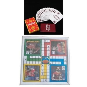 Unbreakable Glass Family And Friends Ludo Game+Free WhotCard