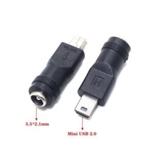 180 Degree DC Converter Male Power 90 Adapter 1pcs USB Mini