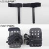 Leg Support And Pedal For Physiotherapy Rehabilitation Exercise Therapy Bike For Serious Hemiplegia Apoplexy Stroke Patient