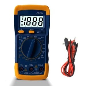 A830l Lcd Digital Multimeter Ac Voltage Diode Freguency