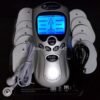 Whole English Keys Care Electric Acupuncture Full Body Massager Digital Therapy Machine +10 Pads For Back Neck Foot Amy Leg