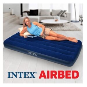 Intex 10in Single Person Dura-Beam Standard Airbed Wit Pump