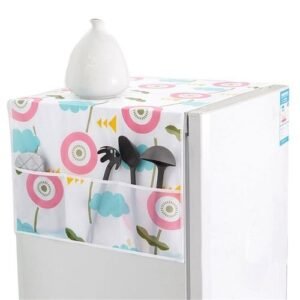 Refrigerator Dust Cover With Pocket Dustrefrigerator Cover