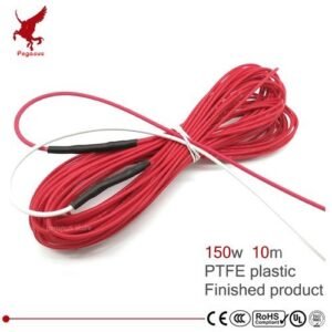 Retardant F12K PTFE Fiber Carbon Flame Heating 10meter 150w