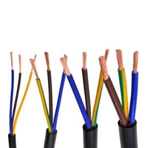 2 Cable AVVR 3 24AWG 0.2MM 4 Black 6 Core Core Core 5 Core