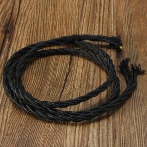 Cable Twist Braided Colored Flex Vintage Wire 1m Fabric