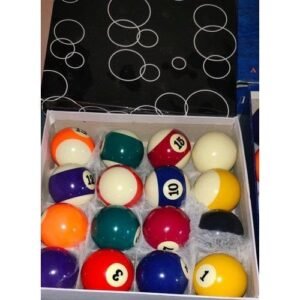 Snooker Balls - 16 Billiard Balls - Multicolor