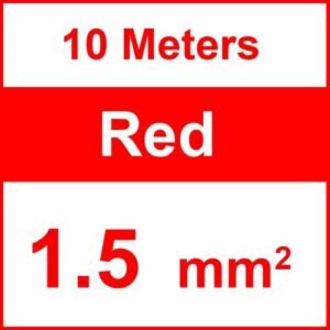 1.5 10M Square Copper 2.5mm2 Meters 1 Core BV Wire 10