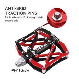 Mountain Bike Pedals Lightweight Aluminum Bicycle Pedals
