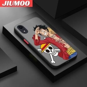 JIUMOO IPhone Xr Case One Piece Frosted Back Cover