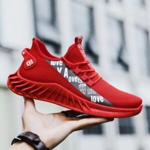 Men'S Men Shoes Fashion Trendy  Skate Sneakers Shoes - Red