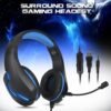J10 3.5mm Gaming Headset With Deep Bass Stereo Speaker With Microphone And LED Light For Xbox One, PS4, PC Computer, PS Vita, IOS Device, Android Device