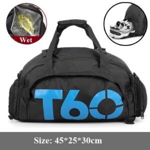 Sports Gym Bag With Shoes Compartment,Travel Duffel Bag