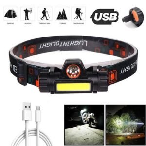 Portable LED Headlight Rechargeable Super Bright