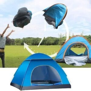 1pcs Automatic Tent 2-3 Person Ultralight Outdoor Family Camping Tent