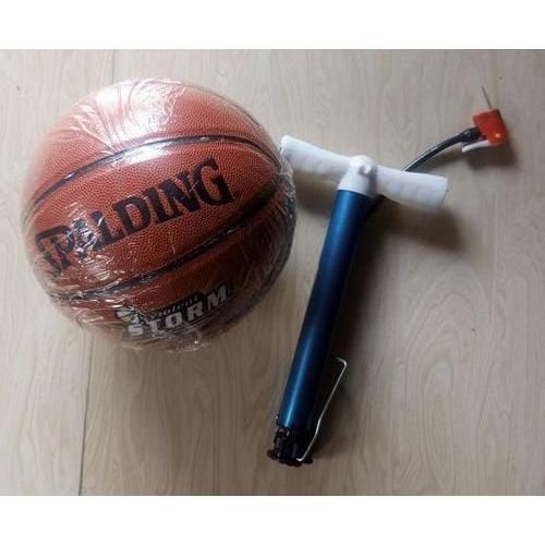 Spalding Basketball With Pump - Brown Color