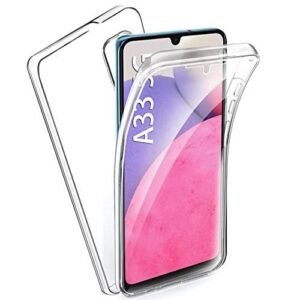 Samsung Galaxy A33 5G Luxury 360 Front And Back Transparent Case