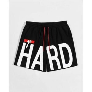 Jones Wears Go Hard Printed Utility Short