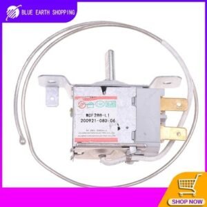 2 3Pin Refrigerator Thermostat Household Metal Temperature