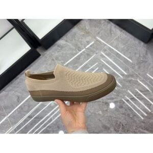 Men Slip-on Fashion Sneakers Brown