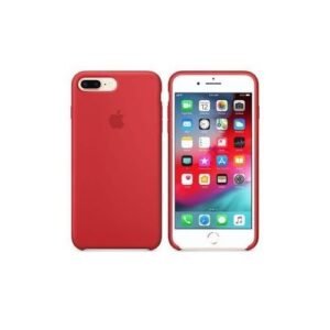 Silicon IPhone 7/8 Plus Back Protective Case Pouch RED
