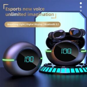 Wireless Bluetooth Headset HiFi Stereo Headset With Display