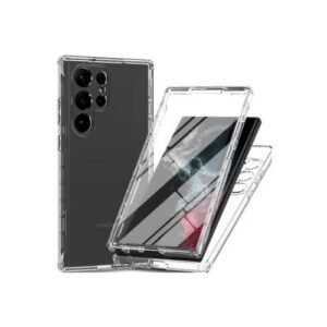 Samsung GALAXY S23 ULTRA 360 QUALITY FRONT AND BACK TRANSPARENT CASE