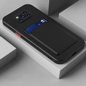 Lenuo For Xiaomi Poco X3 / X3 Pro Candy Color Card Slot Phone Case