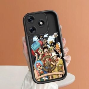 Tecno Spark 10 Case Anime Luffy Soft Phone Cover