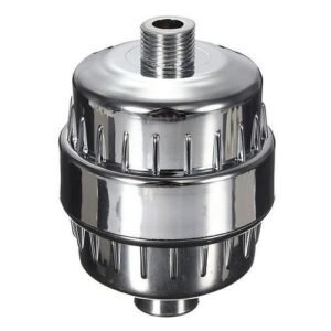 3pcs Safe In-Line Shower Filter Softener Chlorine Removal Water Purifier 4? ~ 60? Chrome