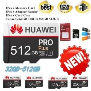 Micro SD Card  TF Memory Card 512GB SDXC  C10 Memory Cards