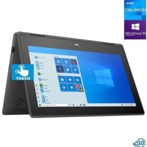 Hp ProBook 11 X360- TOUCH Intel Celeron 256GB 4GB RAM WIN10 Pro+32GB FLASH & USB LIGHT FOR KEYBOARD