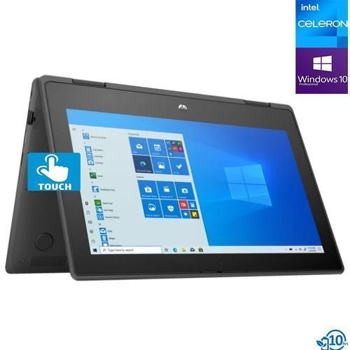 Hp ProBook 11 X360- TOUCH Intel Celeron 256GB 4GB RAM WIN10 Pro+32GB FLASH & USB LIGHT FOR KEYBOARD
