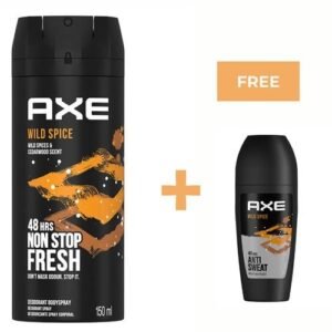 Axe Wild Spice 48Hrs Fresh Deodorant 150ml + 50ml Wild Spice 48 Hrs Anti-Perspirant