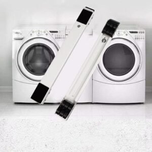 Washing Machine Base Stand Trolley Feet Movable Ad